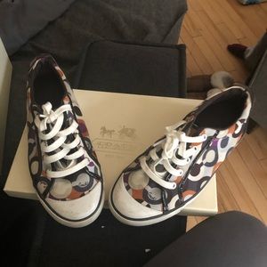 Coach sneakers.